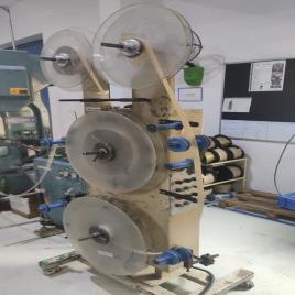 Semi Automatic Strip Rewinding Machine