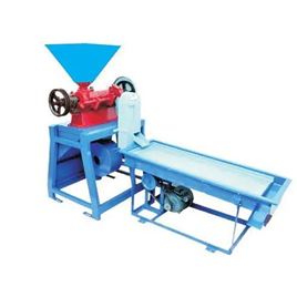 Single Phase Semi-Automatic Rice Husker