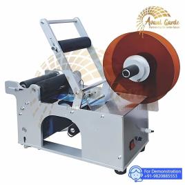 Semi Automatic Round Bottle Labeler