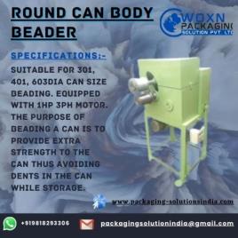 Automatic Round Can Body Beading Machine