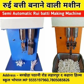 Semi Automatic Round Wick Machine