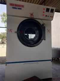 Semi-Automatic Fabric Drying Tumbler, 120 Kg Capacity, Front Loading