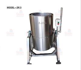 Semi-Automatic SS304 Tilting Dryer Machine