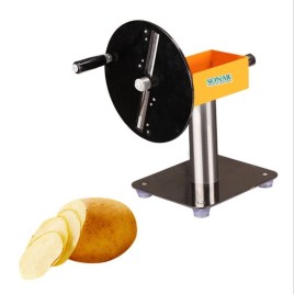 Semi-auto Stainless Steel Hand Potato Slicer