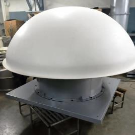 Semi-Automatic Steel Axial Roof Extractor
