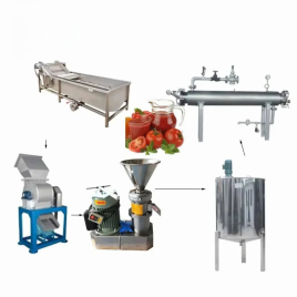 Semi Automatic Tomato Ketchup Bottling Plant