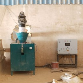 Semi-Automatic Valve Bag Filler, 2-3 Bags/Min