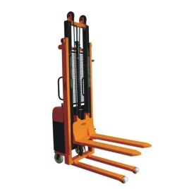 24v Battery Semi Electric Stacker
