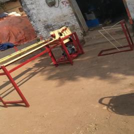 Semi-Manual Chain Link Fencing Machine