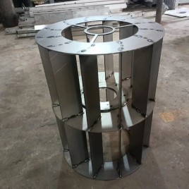 Radial Semiclosed Exhaust Fan Impeller