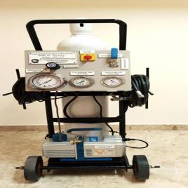 SF6 Gas Evacuation and Fill Device