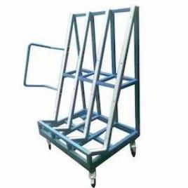 Mild Steel Sheet Glass Trolley