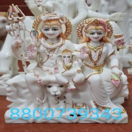 Large Shiv Pariwar Temple Murti