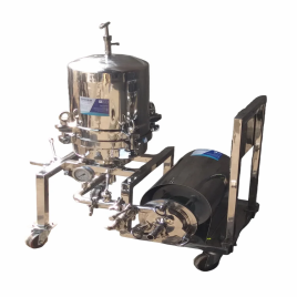 Vertical SS Syrup Filtration Machine