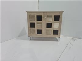 White Wooden Shoe Storage