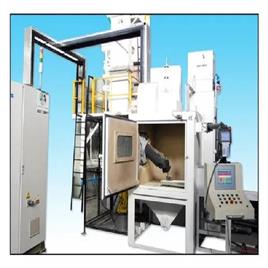 Automatic Industrial Shot Peening Machine