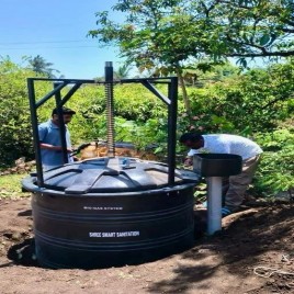 Floating Biogas Plant