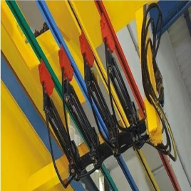 Shrouded Crane Power Busbar System