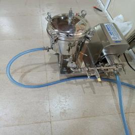 Pharna SS Filter Press with Transfer Pump