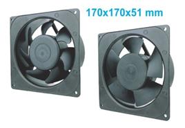 SIBASS Industrial Plastic Fan 170x170x51mm