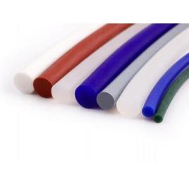 White Silicone Rubber Cord