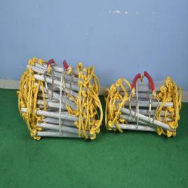 Industrial Silver Rope Ladder