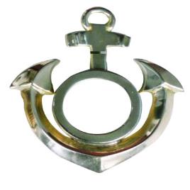 Silver Brass Anchor Magnifier
