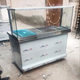 Commercial Stainless Steel Fast Food Stall