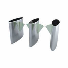 Silver Automatic Flap Barrier FB-2000