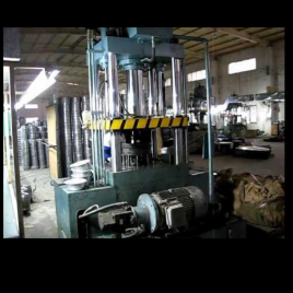 Silver Stainless Steel Bucket Machine