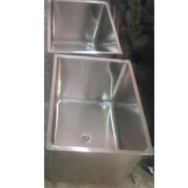 Silver Commercial Kitchen Sink, 662 x 508mm