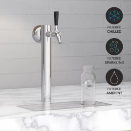 Silver Electric Bottleless Water Machine 200L