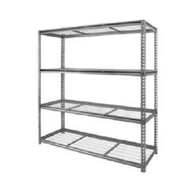 Silver SS Free Standing Storage Rack