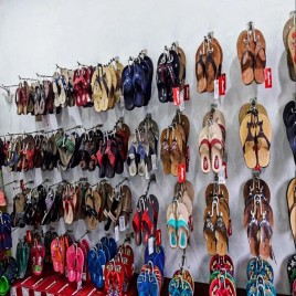 Silver Open Hook Wall Shoe Rack