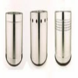 Silver Round SS Decorative Planters