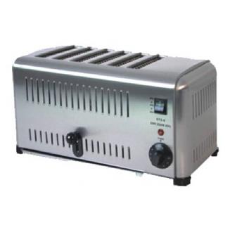 Silver Six Slice Sandwich Toaster