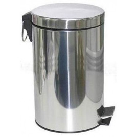 Silver SS302 Pedal Dustbin, 10x14 Inch