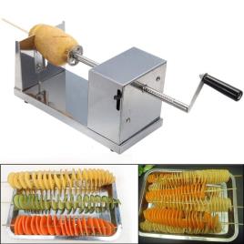 Automatic Stainless Steel Spiral Potato Machine