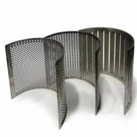 Silver Industrial Steel Cadmill Screen