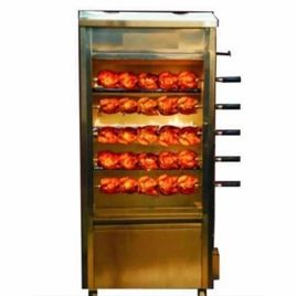 Silver Stainless Steel Poultry Grill Machine
