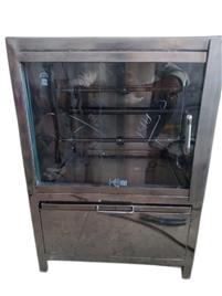 Silver Stainless Steel Chicken Grilling Machine, Mini