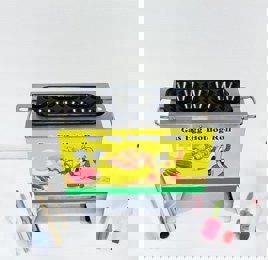 Silver Commercial Gas Hotdog Maker