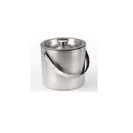 Silver Stainless Steel Ice Container