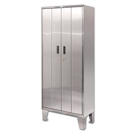 Silver SS 316 Medical Storage Cabinet