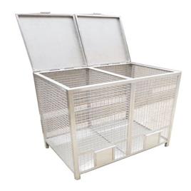 Silver Stainless Steel Produce Bin