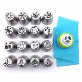 Silver Stainless Steel Bakery Nozzles