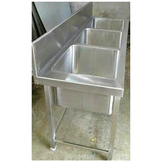 Silver Stainless Steel Sink Equipment