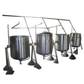 Silver Canteen Steam Cooking Device