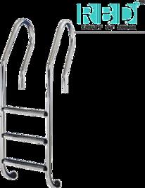 Silver Steelness Steel Pool Ladder