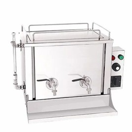 Silver Beverage Dispenser